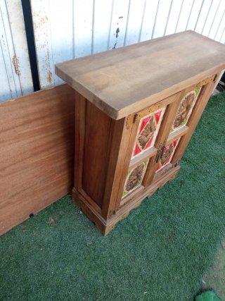 Mueble recibidor taquillon antiguo madera