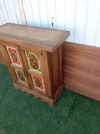 Mueble recibidor taquillon antiguo madera