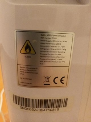 Deshumidificador Cecotec BigDry 4000