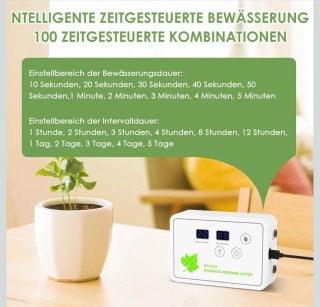 Sistema Riego Automático Interior Plantas