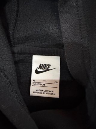 Sudadera Nike Negra con Capucha