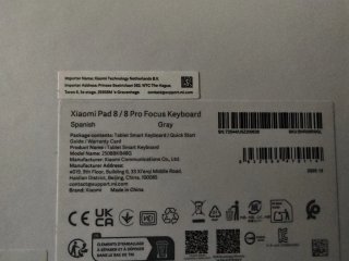 Xiaomi Pad 8/8 Pro focus keyboard Teclado