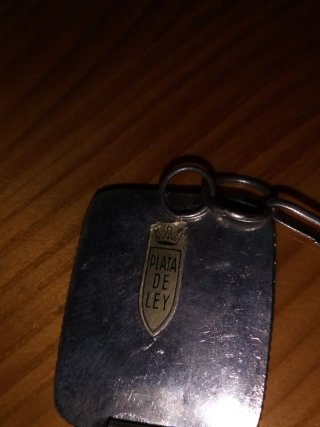 Cinturón antiguo plata con piedras