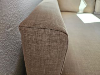 Sofá Cama Chaise Longue Beige/Gris