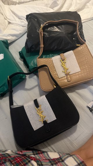 Borse Yves Saint Laurent Nero e Beige