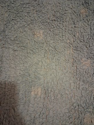 Alfombra reversible galleta azul y beige