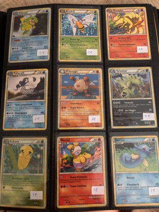 Cartas Pokémon Vintage