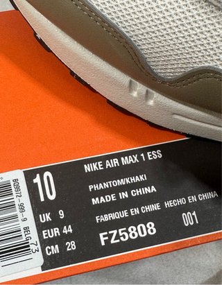 Nike Air Max 1 Beige/Marrón 2 pares de zapatos,