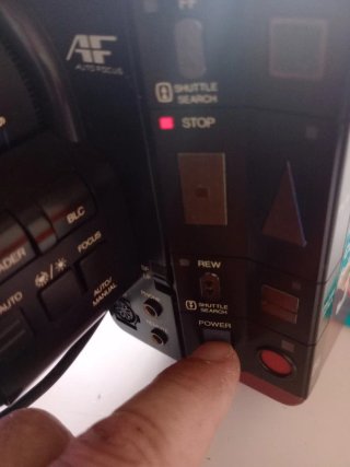 Videocámara JVC VHS-C Roja
