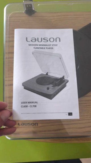 Tocadiscos Lauson Bluetooth USB