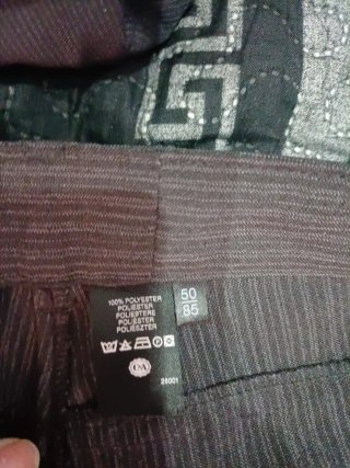 Pantalón de vestir caballero gris talla 50