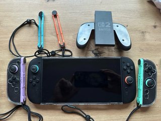 Nintendo Switch Morado y Verde