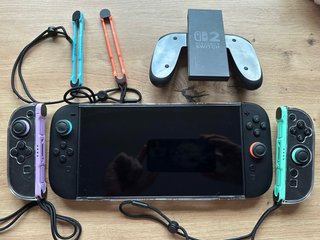 Nintendo Switch Morado y Verde
