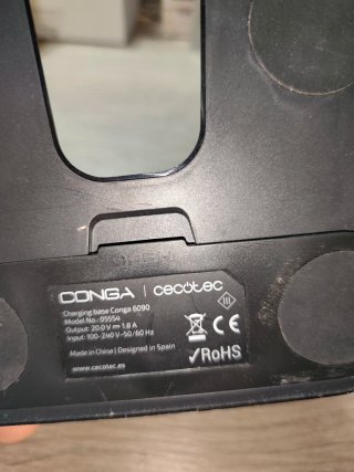 Base de carga Cecotec Conga 6090 20V=1,8A