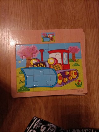 Puzzle in legno per bambini 2-5 anni
