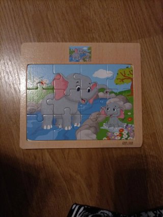 Puzzle in legno per bambini 2-5 anni