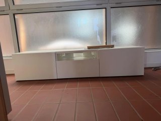 Mueble TV Ikea Blanco Nuevo