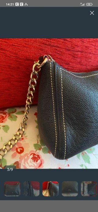 Bolso Purificación García negro pequeño
