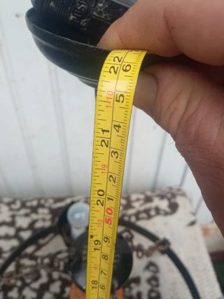 Lámpara antigua madera y forja