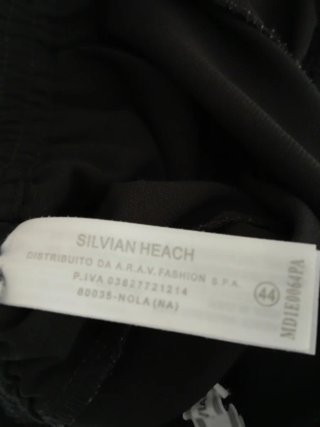 Pantaloni jogger neri Silvian Heach con coulisse