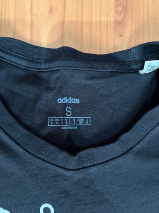 Camiseta Adidas Negra Talla S