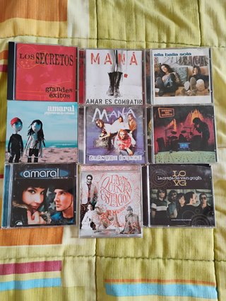 60 CD + 2 DVD POP ROCK:ESPAÑOL / INGLES DESDE 1€