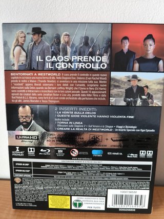 Westworld Stagione 2 4K UHD Blu-ray