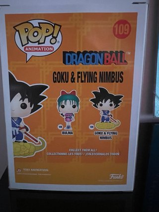 Funko Pop! Dragon Ball 109 Goku y Nube Voladora