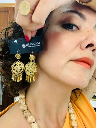 Pendientes Mexicanos de filigrana #