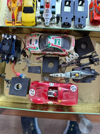 Macchine Scalextric e parti di ricambio
