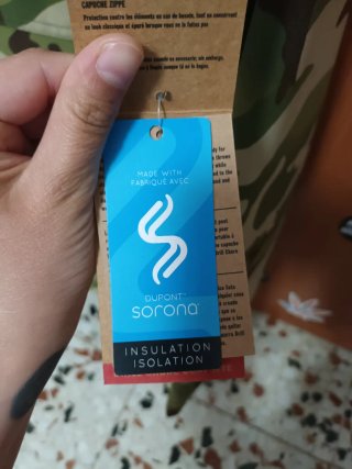 Abrigo VANS Camuflaje L