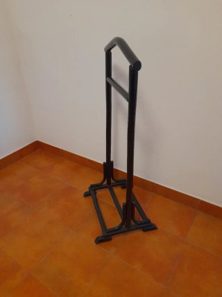 Galan de noche madera negro
