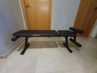 Banco de ejercicios plegable