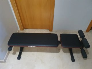 Banco de ejercicios plegable