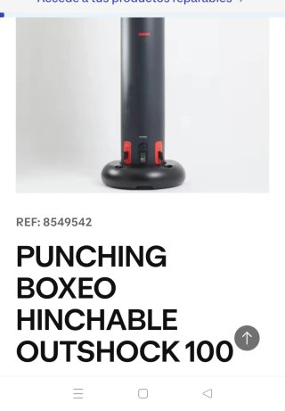 Saco de boxeo Outshock 1.60m