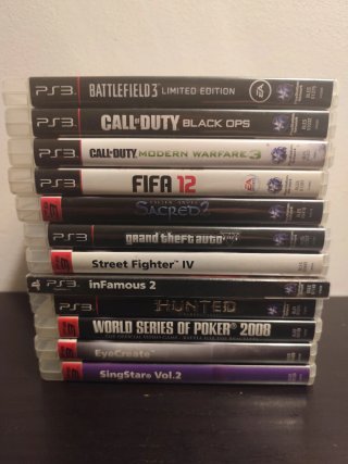Pack 12 Juegos PS3