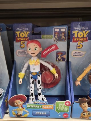 Figura interattiva di Jessie di Toy Story 5