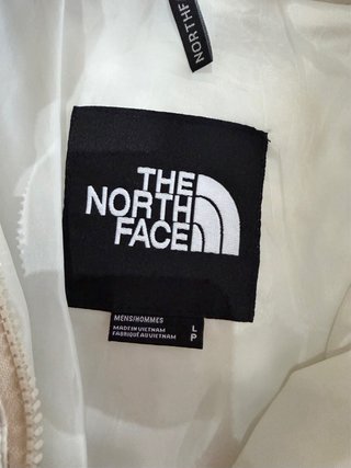 Chaqueta The North Face Beige y Blanca