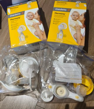 Kit de sacaleches eléctrico, manual y accesorios