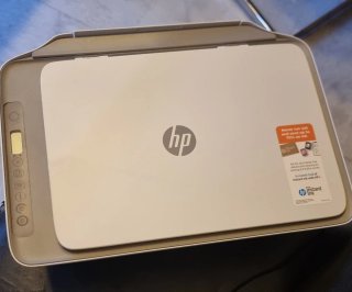 Impresora HP Blanca y Gris