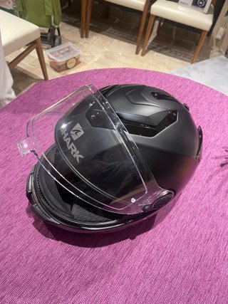 Casco Moto Shark Spartan Negro