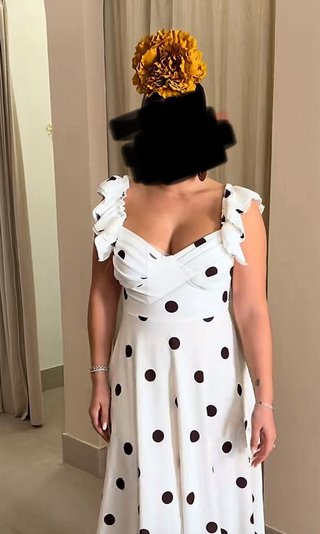 Vestido flamenca bata rociera