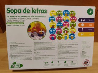 Juego de mesa Sopa de letras