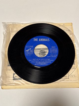 7” The Animals - The House Of The Rising Sun