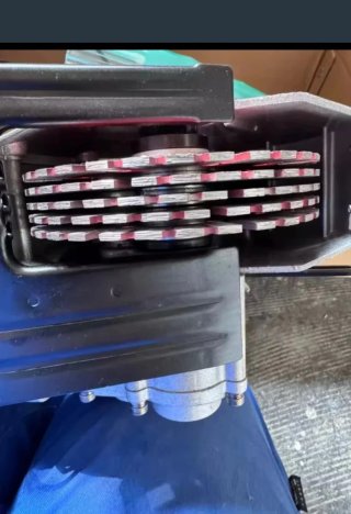 NUEVA! Máquina de rozas 5 discos diamante incluido