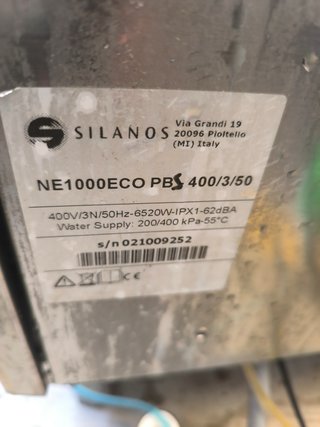 Lavavajillas Industrial Silanos NE1000 Eco