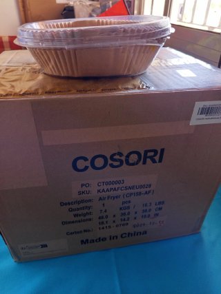 Freidora de aire Cosori + 200 papeles