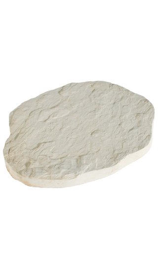 Pasos japoneses de piedra gris