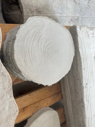 Pasos japoneses de piedra gris