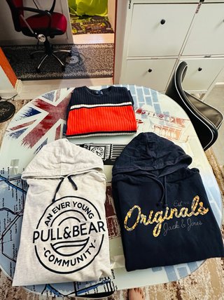 Lote 2 Sudaderas Talla L Jack & Jones y Pull&Bear